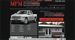 Desktop Screenshot of mathewsfamilymotors.com